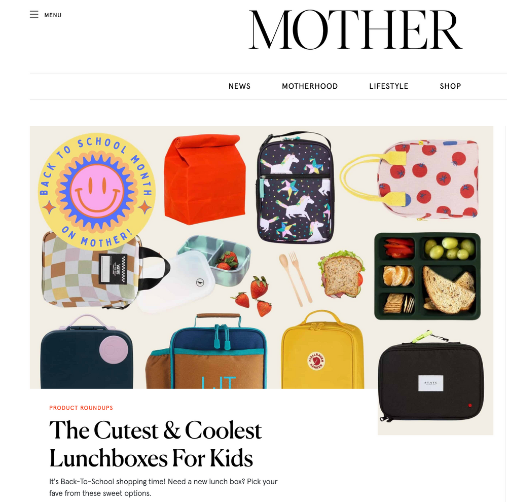 Our Lucabox was featured in Mother mag !