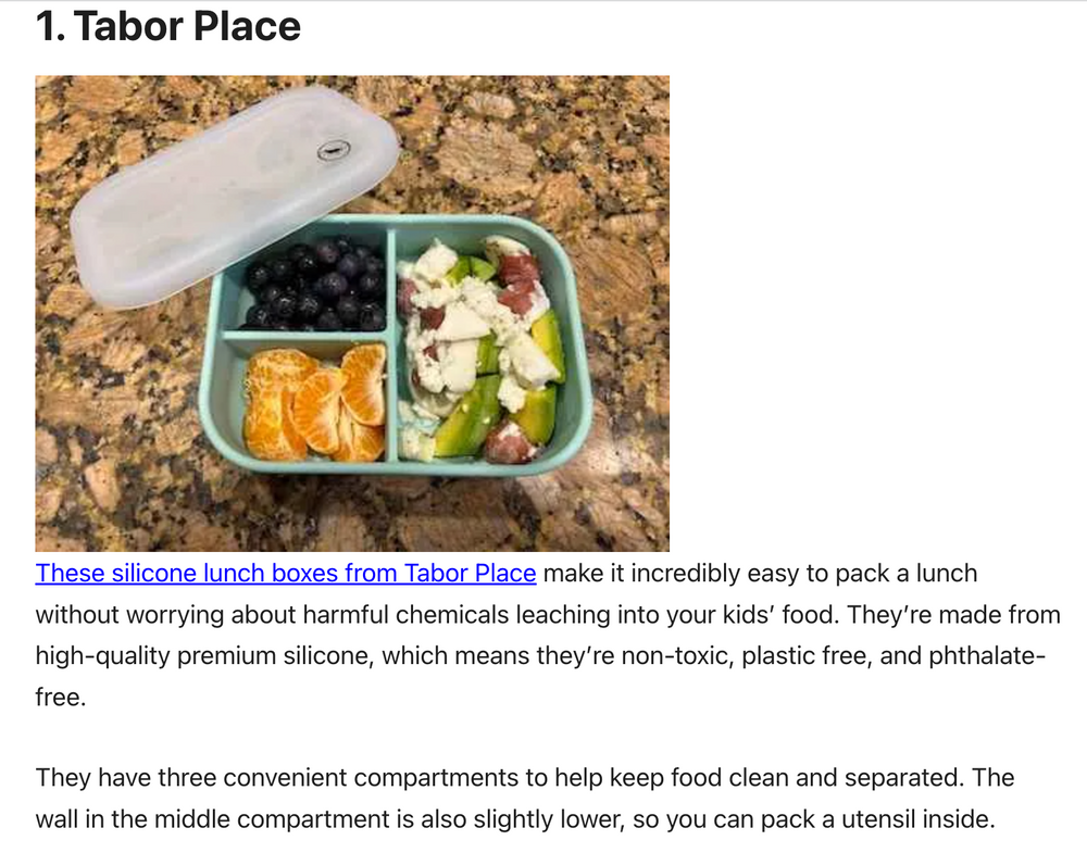 The Lucabox featured on Earth Friendly Tips...