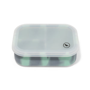  Glass Food Storage Containers 3 Compartment with Lids